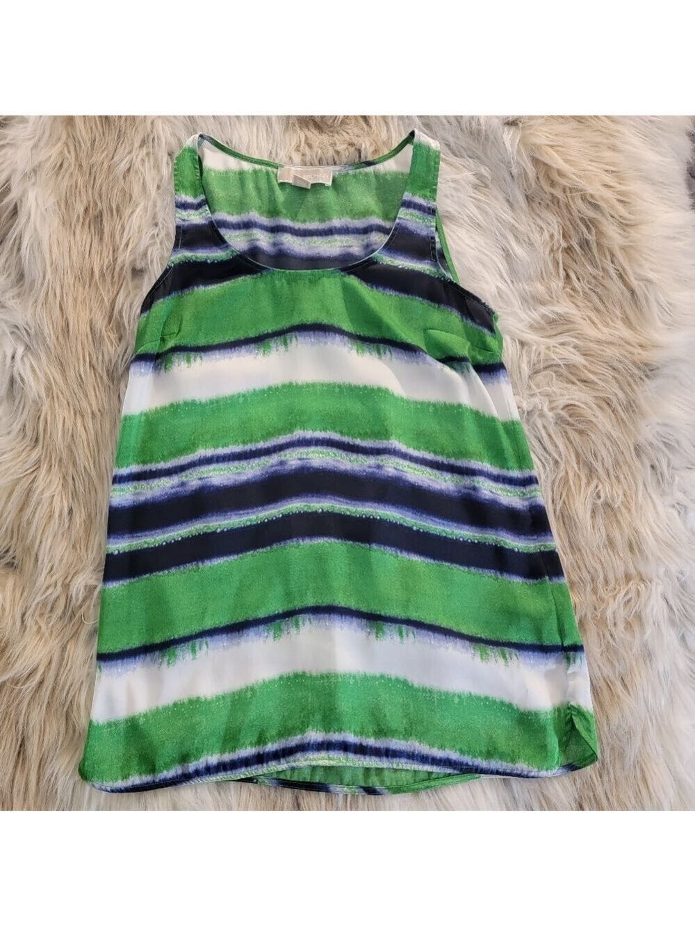 Michael Kors Striped Tank Top